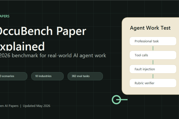 OccuBench Paper Explained: a 2026 benchmark for real-world AI agent work